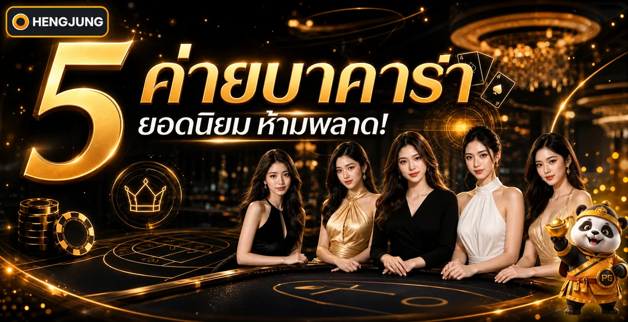 ภาพรวมคาสิโนออนไลน์ HENGJUNG พร้อมเกมหลายประเภท